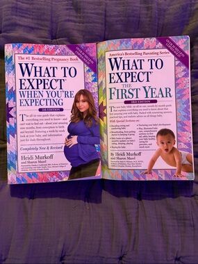 What to Expect Pregnancy & First Year Book Set by Heidi Murkoff